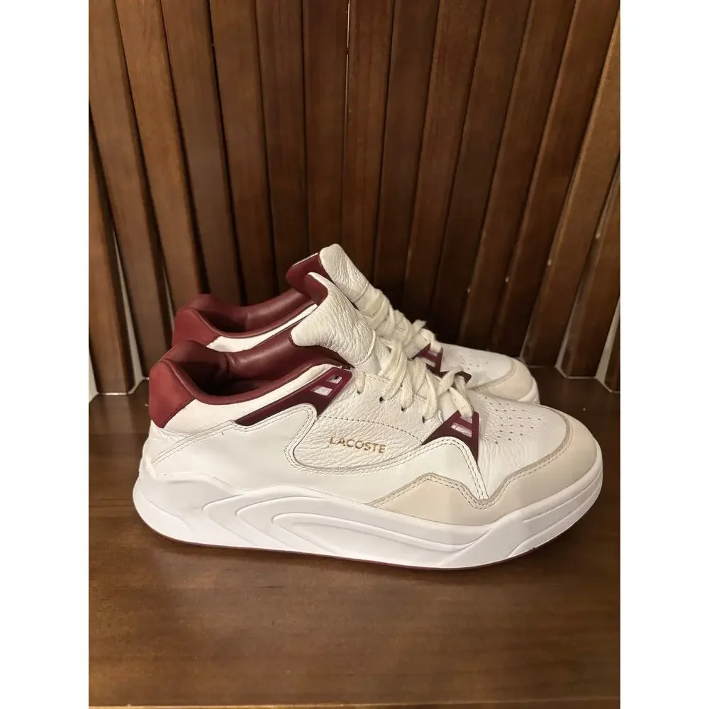 Chic Lacoste Court Slam 319 3 Leather Sneakers - Women's 9